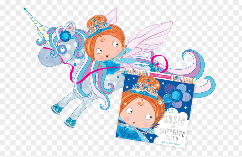 Sparkle Town Fairies: Susie The Sapphire Fairy Make Believe Ideas Ltd Tale England PNG