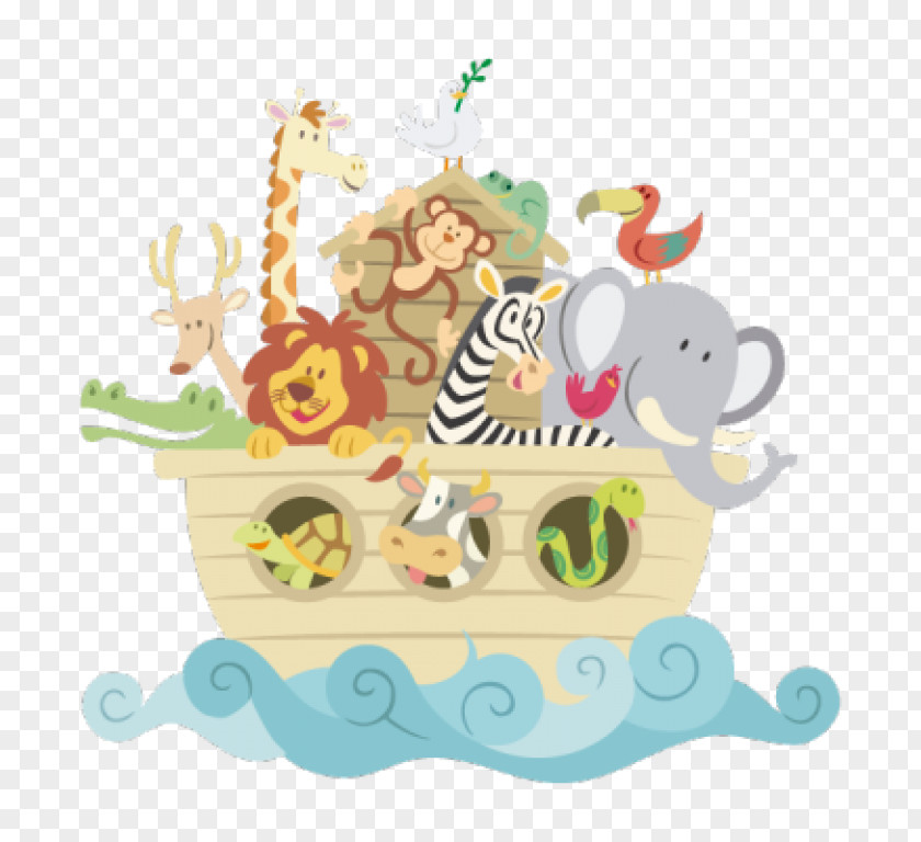 Ark Noah Noah's Party Child Diaper PNG