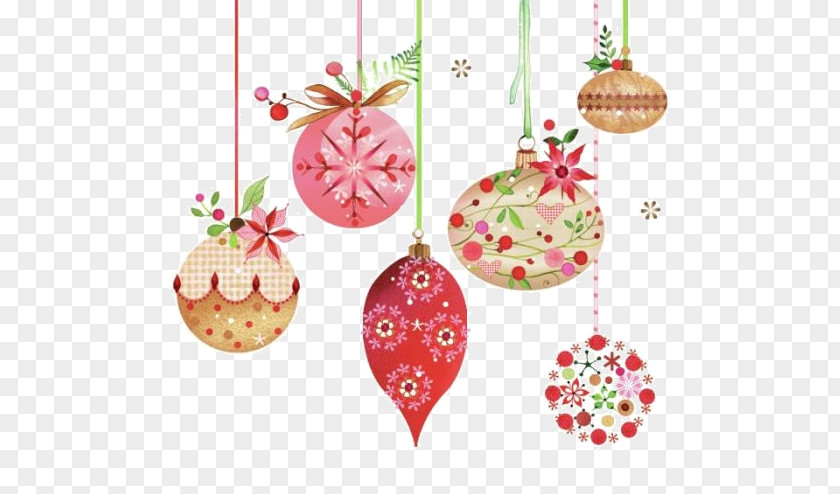 Cartoon Decorative Ball Charm Christmas Ornament Decoration PNG
