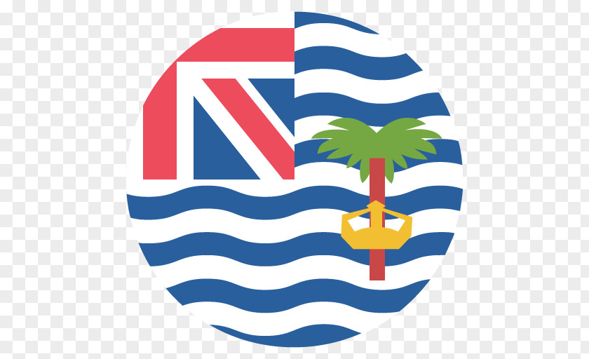 Emoji Flag Of The British Indian Ocean Territory Face With Tears Joy PNG