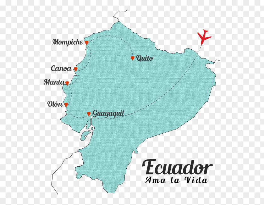 Map Ecuador Stock Photography PNG