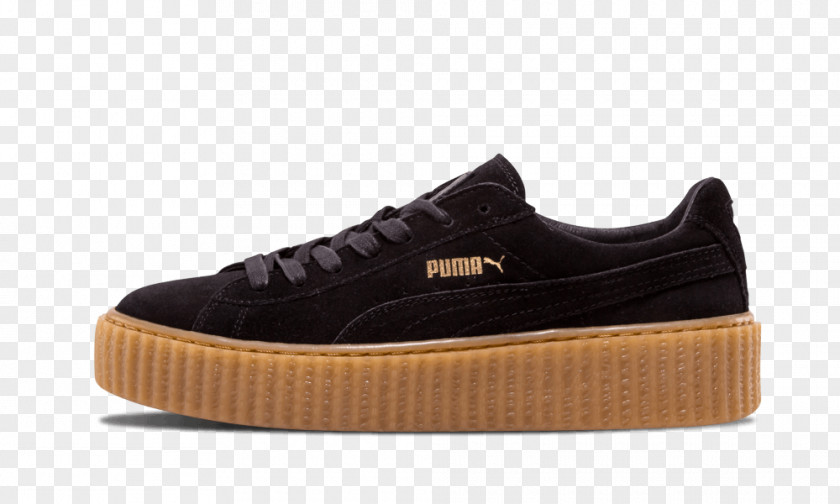 Creepers Puma Shoes For Women Sports Skate Shoe Suede Sportswear PNG