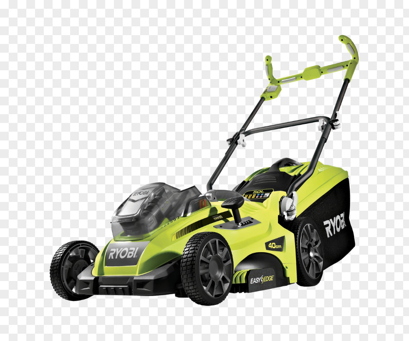 Lawn Run Mowers Ryobi Cordless PNG