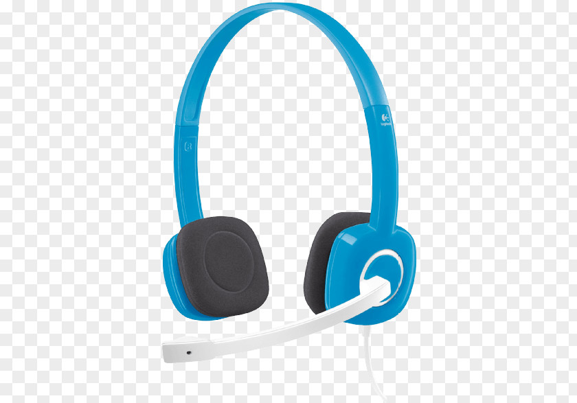 Microphone Noise-canceling Headset Logitech H150 Headphones PNG