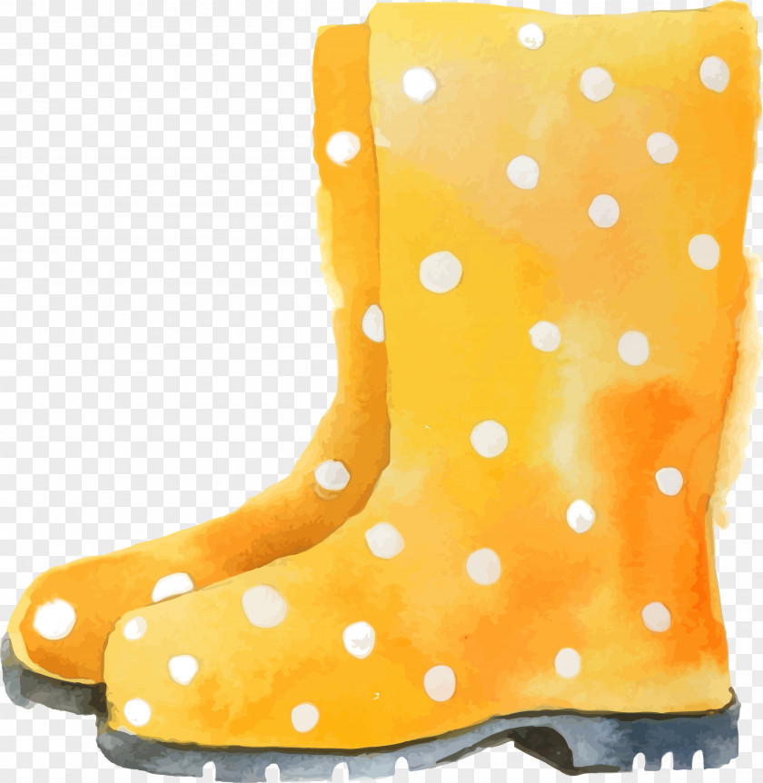 Orange Wave Boots Boot Gardening Journal PNG