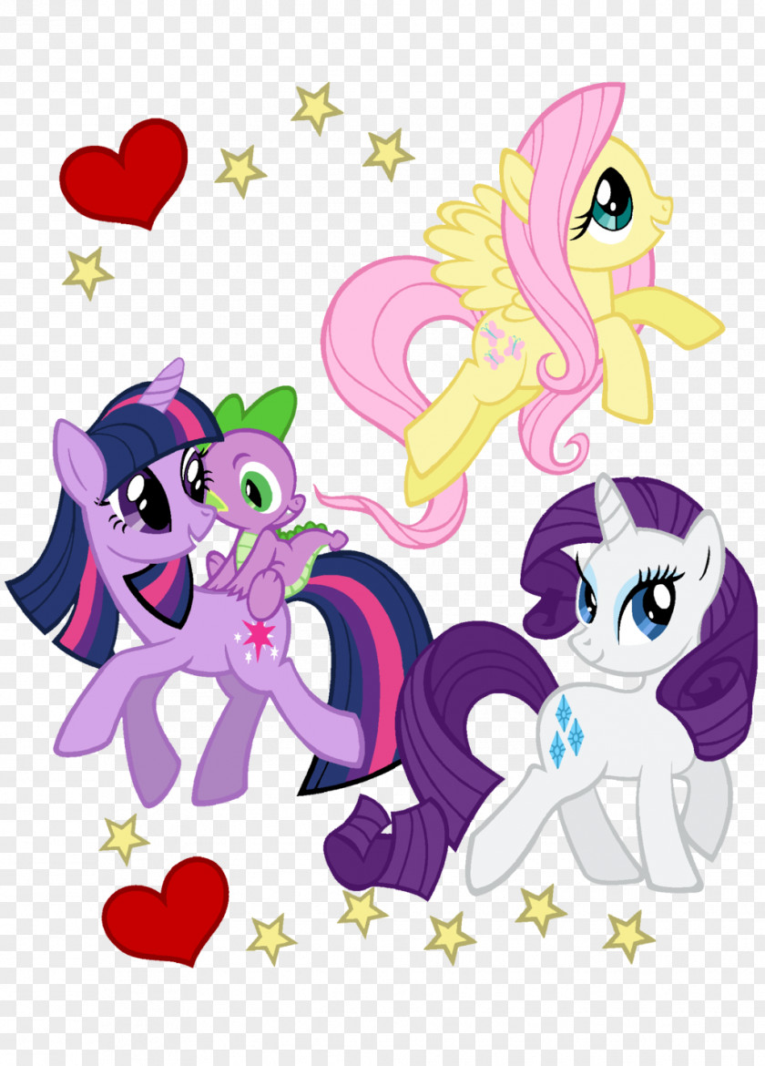 Shy Kiss Pony Rarity Spike Twilight Sparkle Pinkie Pie PNG