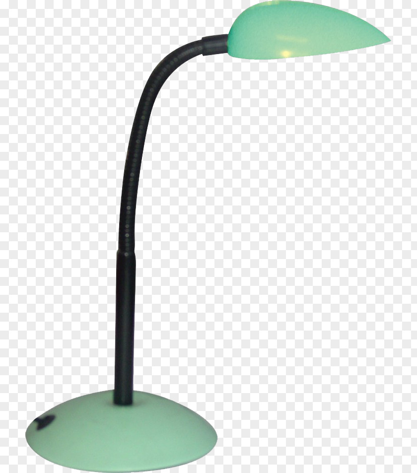Simple Green Plastic Table Lamp Lampe De Bureau Download PNG