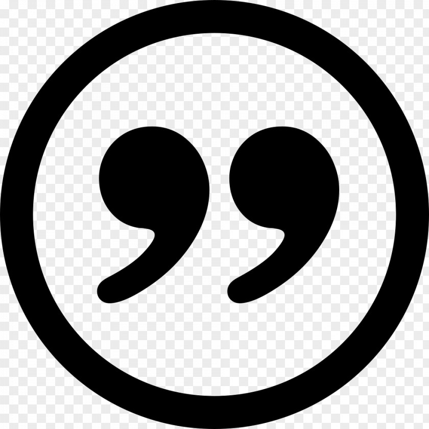 Social Media Quotation Mark PNG