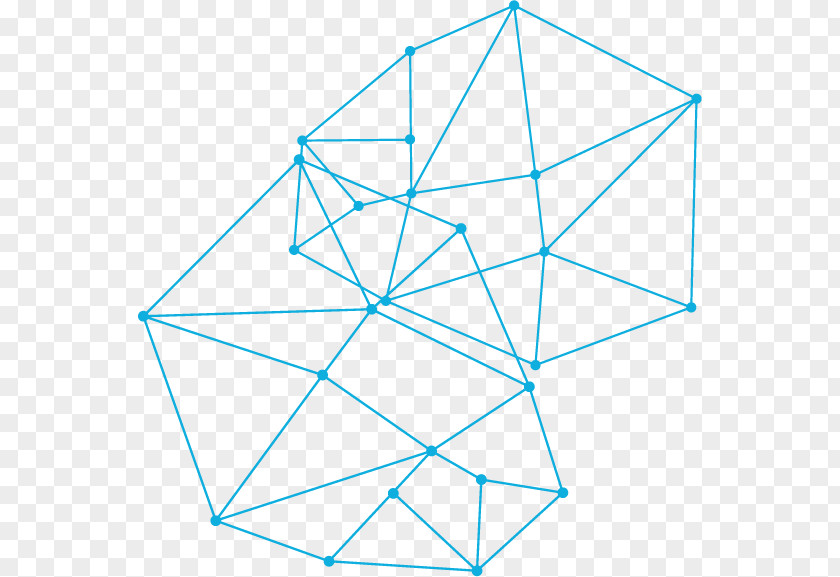 Triangle Point Symmetry Pattern PNG