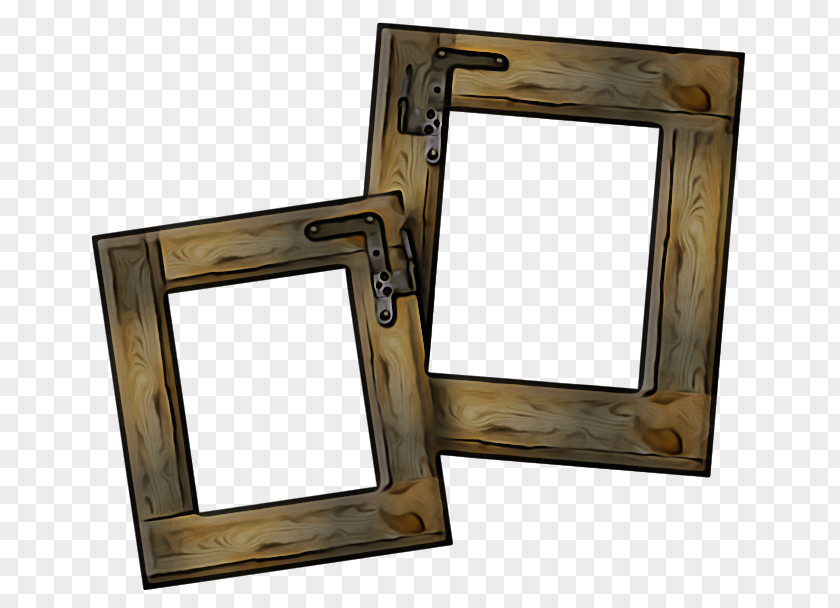 Window Table Picture Frames Angle Wood Square Design PNG
