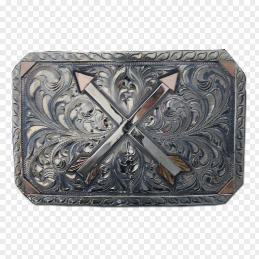 Cowboy Accessories Belt Buckles Metal Engraving Sterling Silver PNG