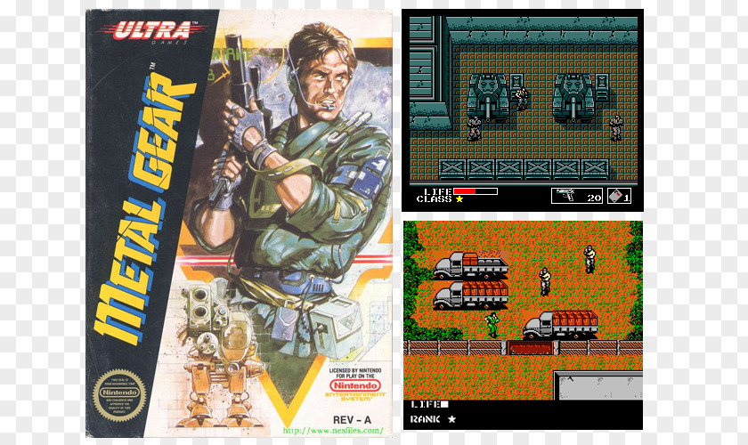 Metal Gear 2: Solid Snake Snake's Revenge Super Nintendo Entertainment System PNG