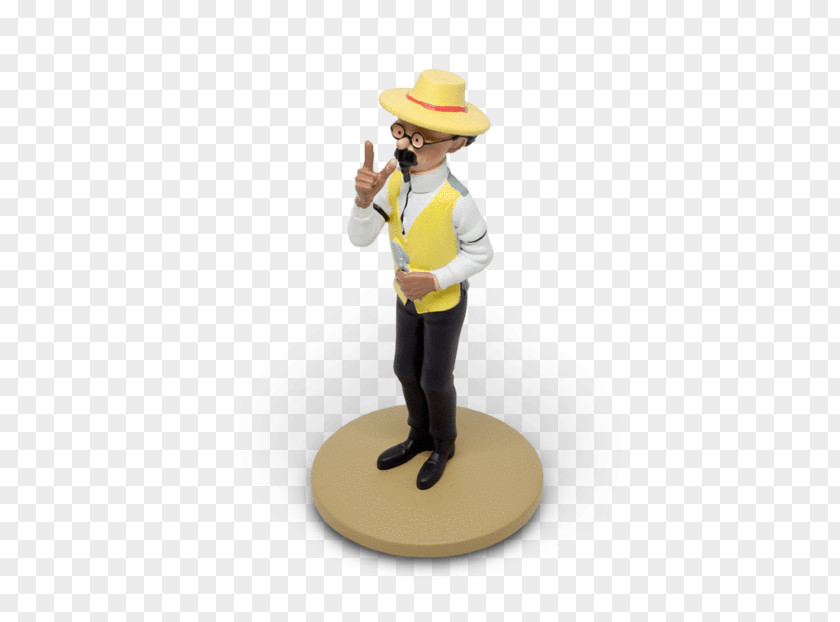 Professor X Calculus Rastapopoulos The Adventures Of Tintin Marlinspike Hall Figurine PNG