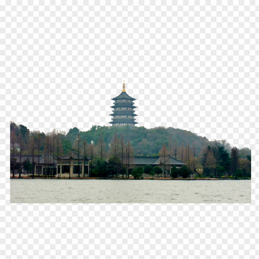 West Lake Landscape Pictures Leifeng Pagoda Wuyue PNG