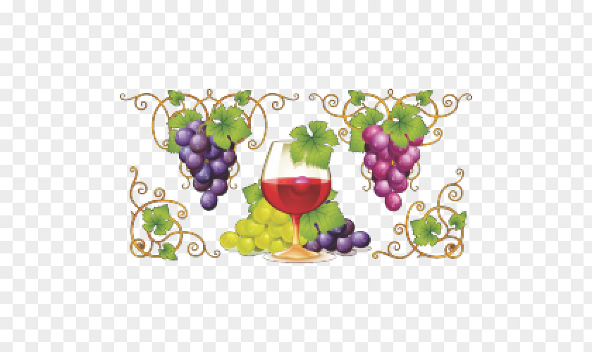 Wine Common Grape Vine Cahors AOC PNG