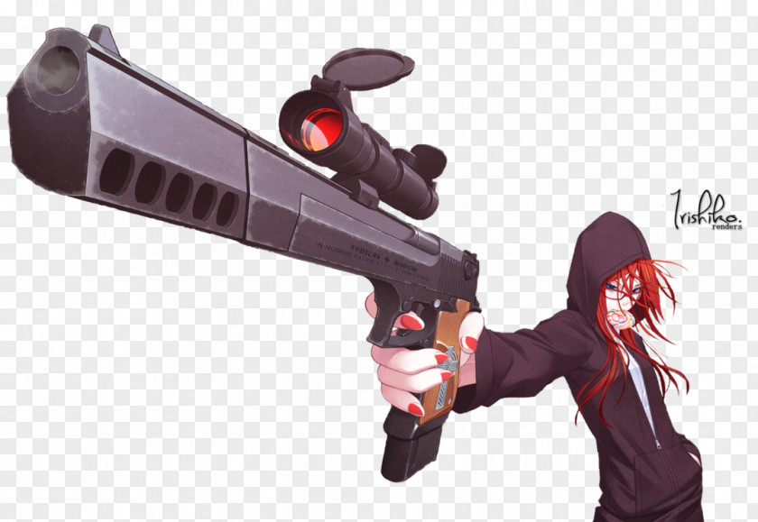Anime Firearm Drawing PNG , hand gun clipart PNG