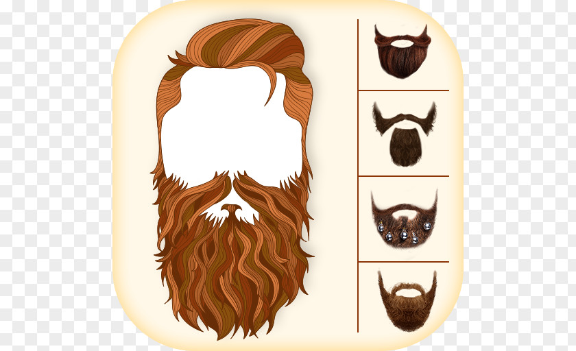 Beard Moustache Barber Hairstyle PNG