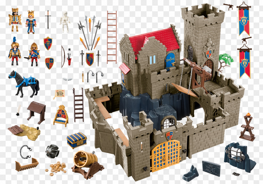 Castle Knight Playmobil Toy Playset PNG