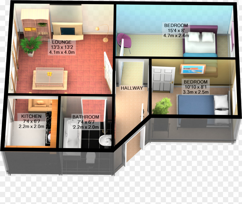 Design Floor Plan Furniture PNG