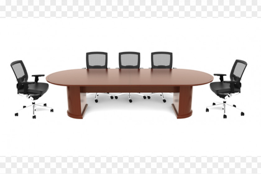 Office Desk Table Conference Centre Furniture Wood Veneer PNG