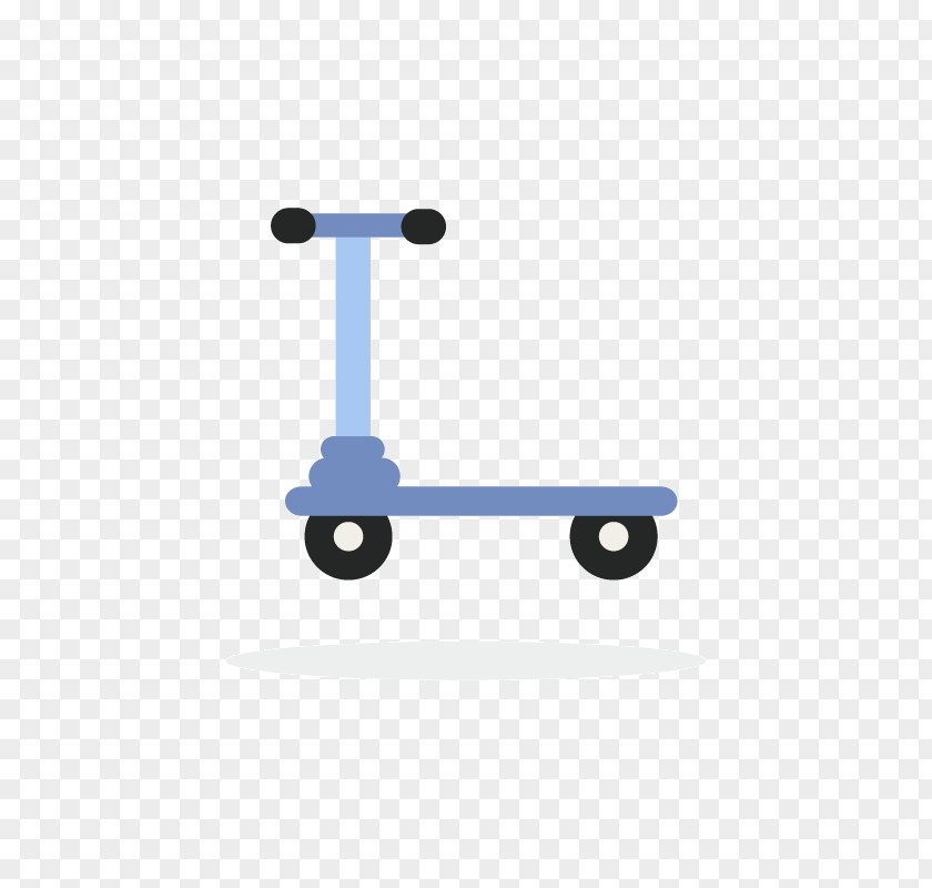 Scooter Creative Blue Pattern PNG