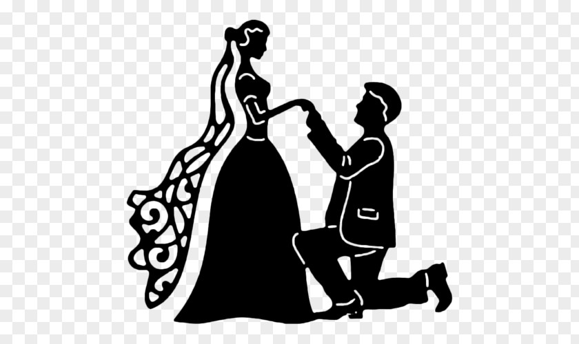 Silhouette The Lovers PNG