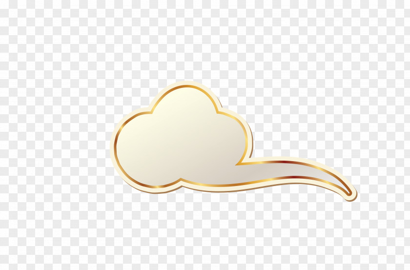Clouds Border Yellow Wallpaper PNG