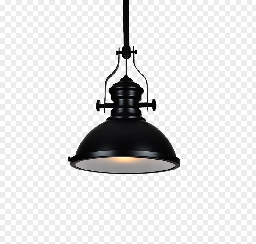 Industrial Wind Chandelier Pendant Light Lighting Fixture Incandescent Bulb PNG