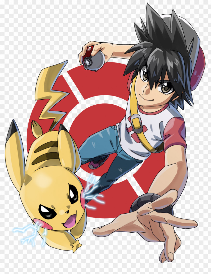 Pikachu Pokémon Adventures Black 2 And White Red PNG