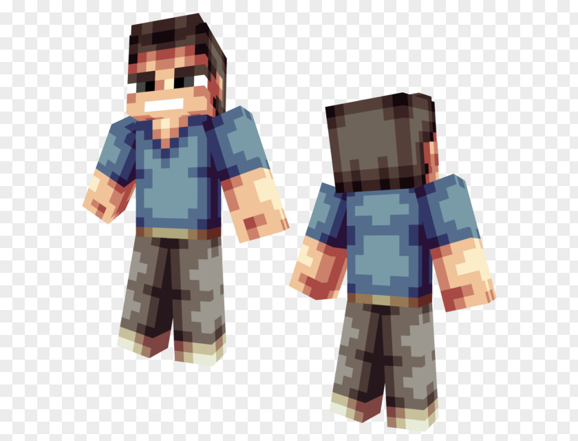 The Walking Dead Minecraft Outerwear PNG