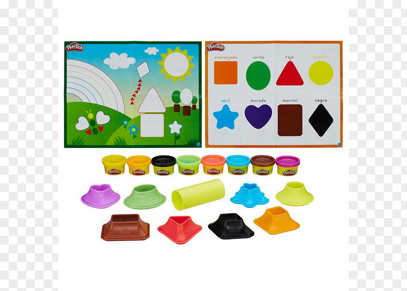 Toy Play-Doh Shape And Learn Colours Shapes Amazon.com Plasticine PNG