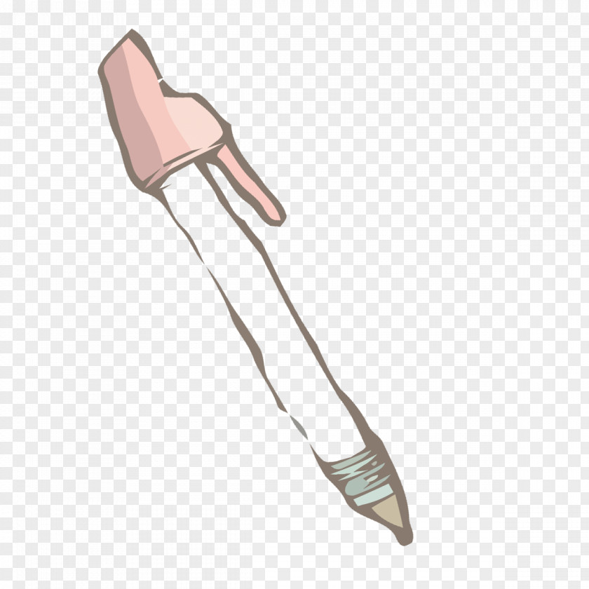 Vector Creative Hand-painted Mechanical Pencil PNG