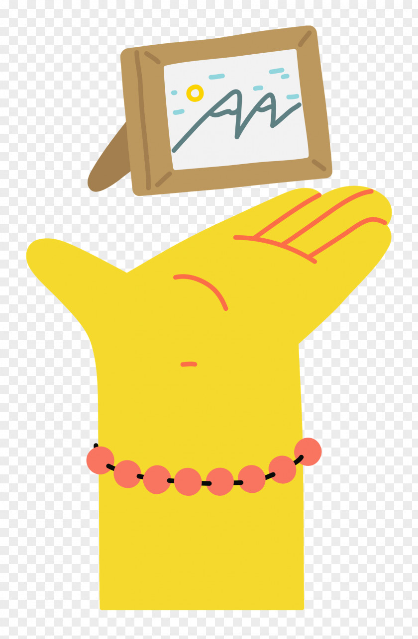 Yellow Meter Cartoon Font Happiness PNG
