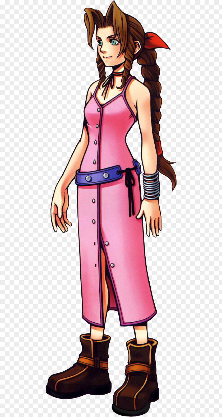 Aerith Streamer Kingdom Hearts II Dissidia Final Fantasy Crisis Core: VII Gainsborough PNG