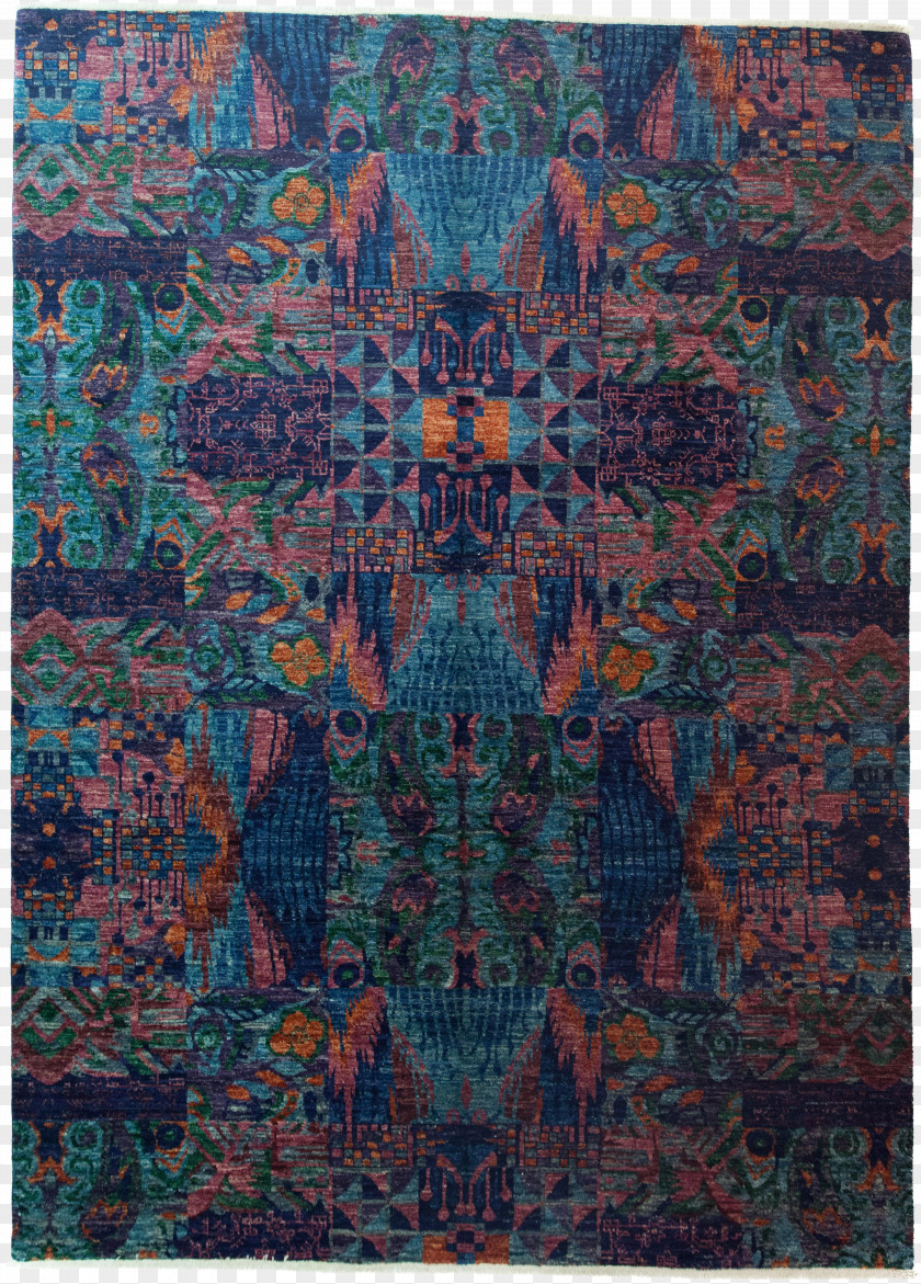Carpet Tapestry Ikat Symmetry Knot PNG