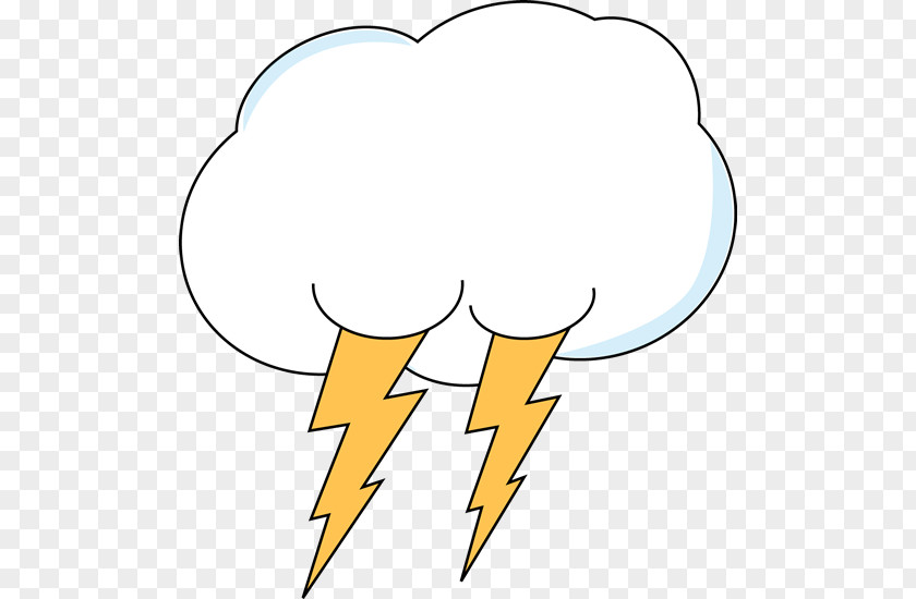 Cloud Rain Lightning Storm Clip Art PNG