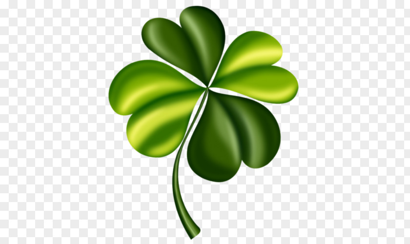 Clover Four-leaf Shamrock Saint Patrick's Day Clip Art PNG