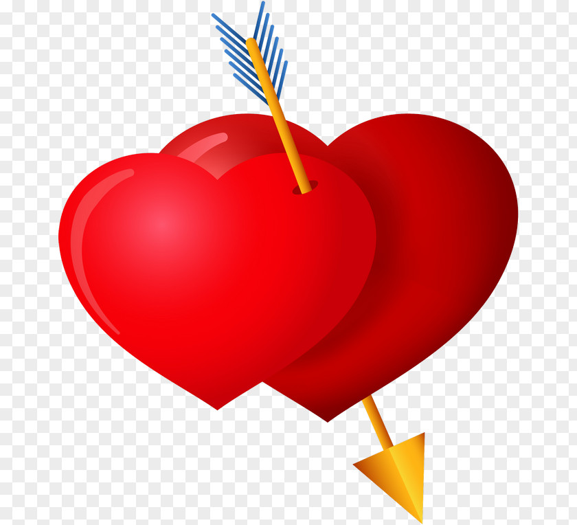 Heart Red Arrow Clip Art PNG