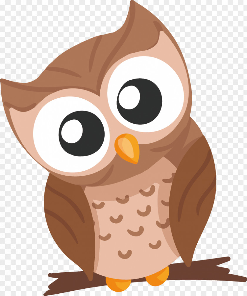 Lovely Eyes Painted Forest Animals Owl T-shirt Cuteness Drawing Clip Art PNG