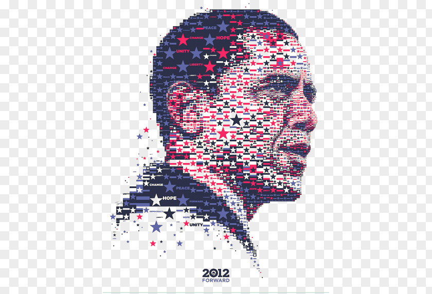 Obama Avatar United States Visual Arts Design For Graphic Barack Presidential Campaign, 2012 PNG