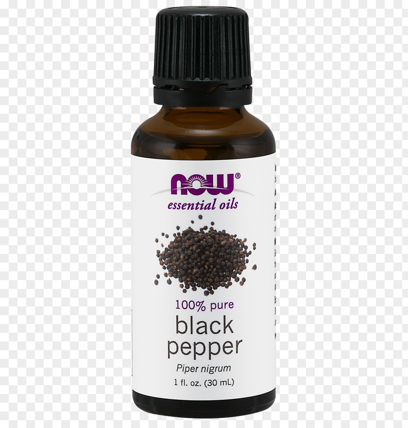 Black Pepper Oil Now Foods Essential Lemongrass PNG