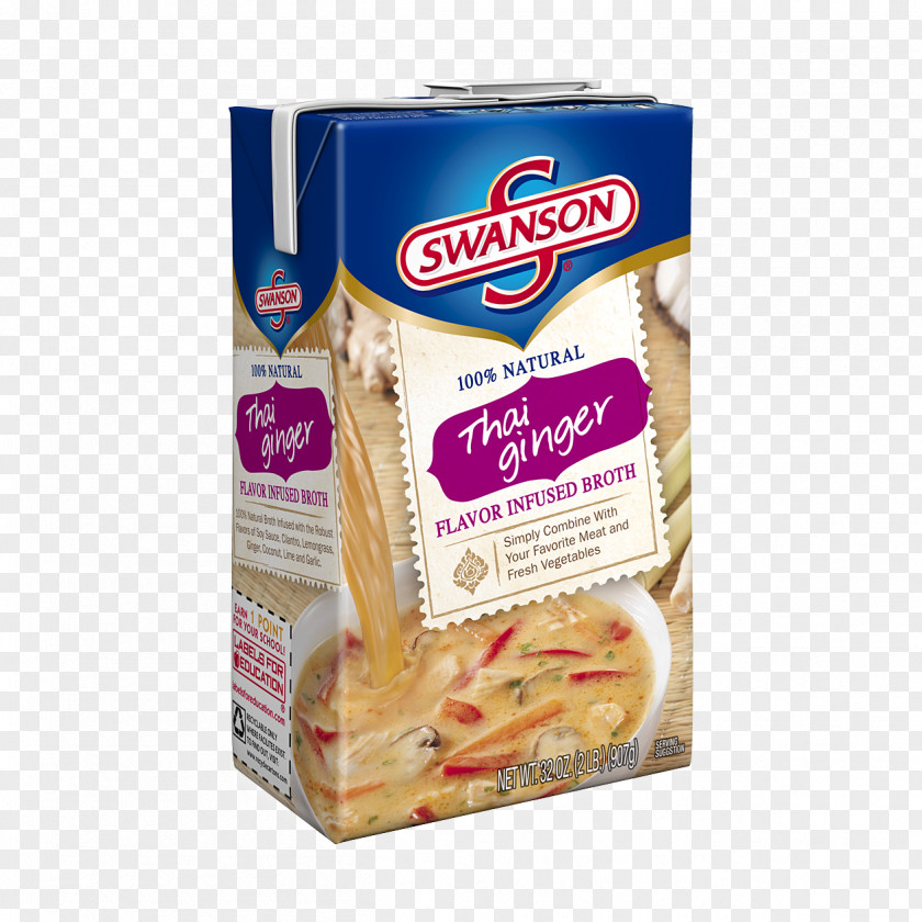 Breakfast Cereal Broth Flavor Thai Cuisine Swanson PNG