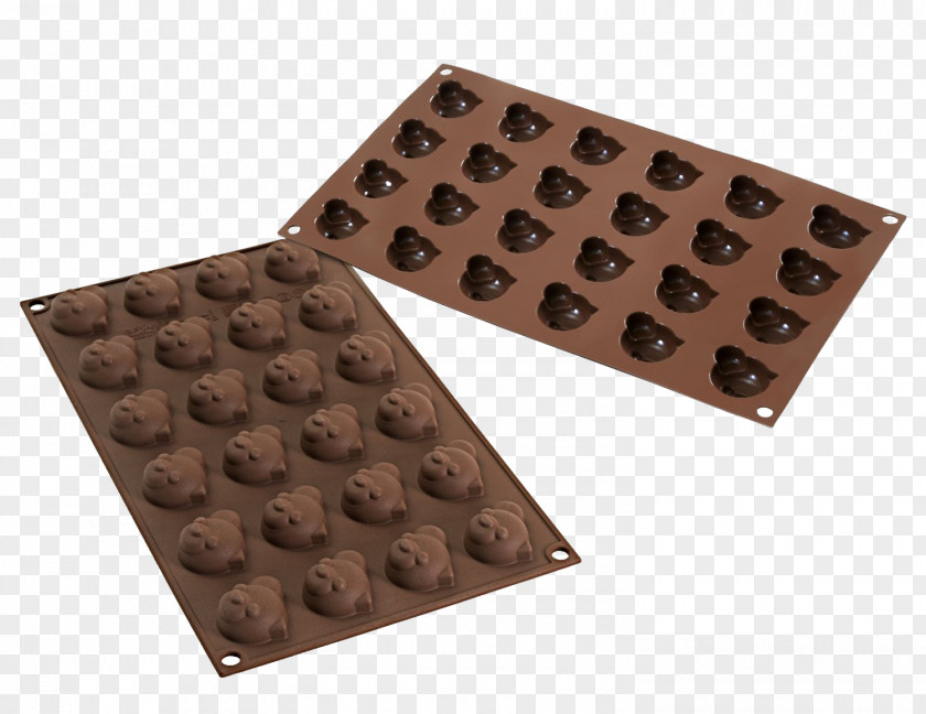 Chocolate Bonbon Muffin Matrijs Silicone PNG