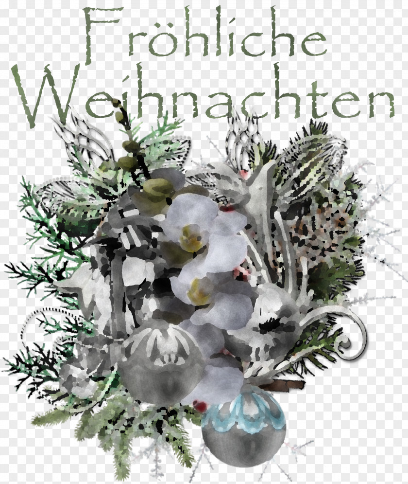 Frohliche Weihnachten Merry Christmas PNG