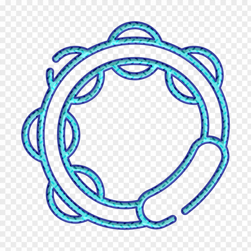 Music Icon Tambourine And Multimedia PNG