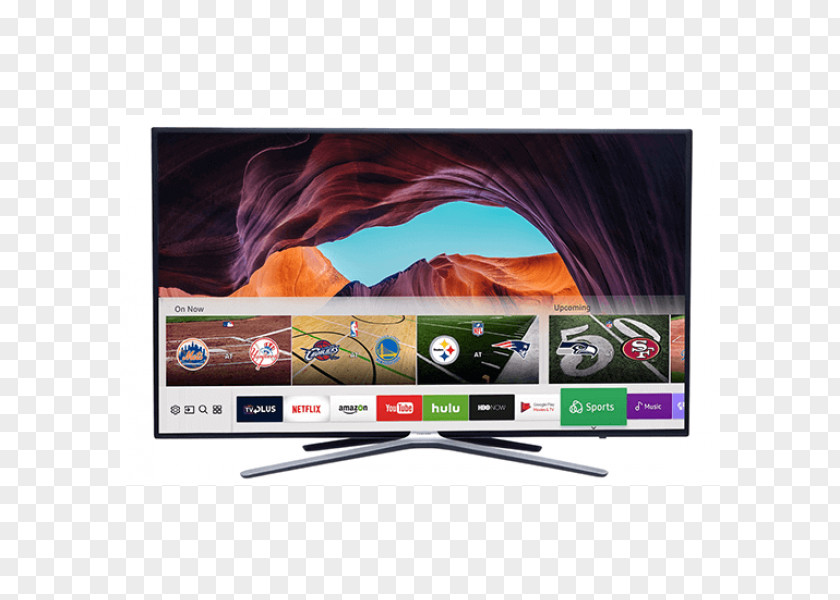 Samsung MU7000 4K Resolution Television Smart TV PNG