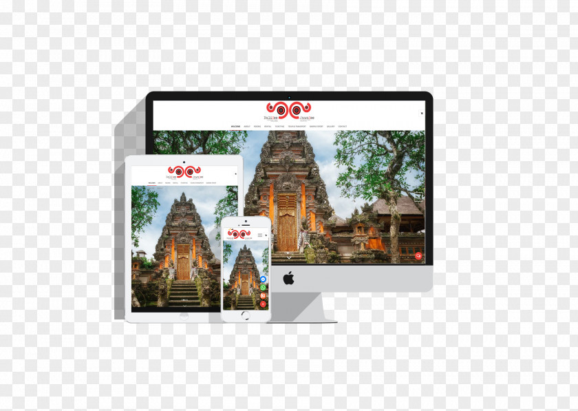 Bali E-commerce Responsive Web Design Pro PNG