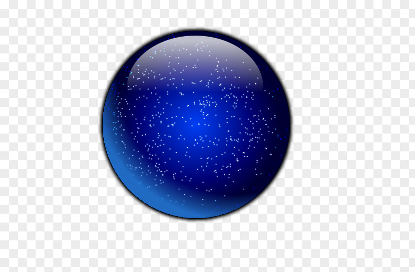 Blue Sphere Cobalt PNG