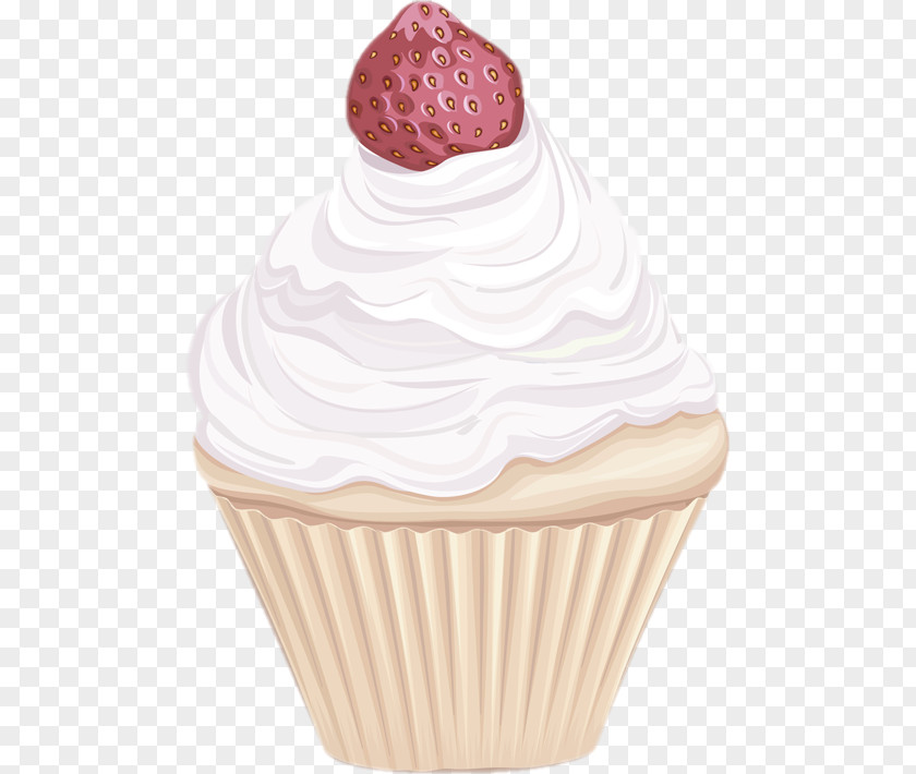 Cake Cupcake Strawberry Cream Layer Yule Log PNG