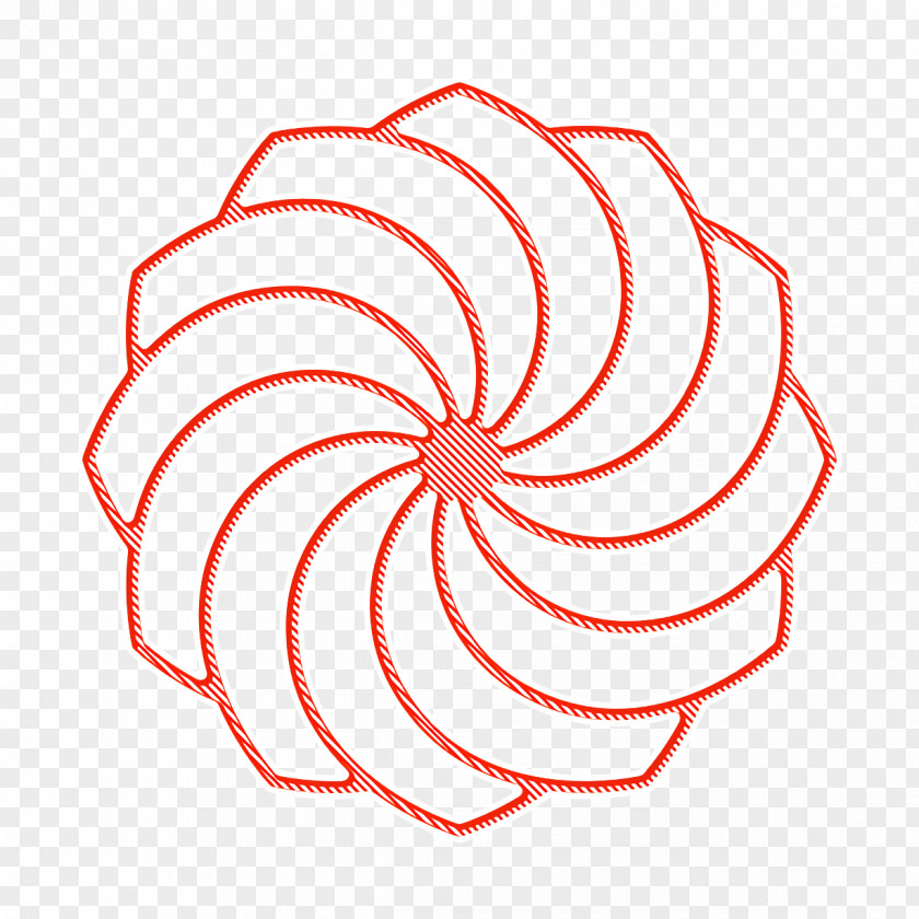 Candies Icon Spiral Marshmallow PNG